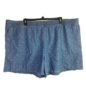 Blue Polka Dot Women's Shorts